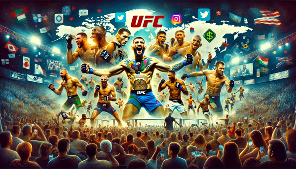 How does the UFC championship affect sporting fan loyalty and engagement in fighting sports?